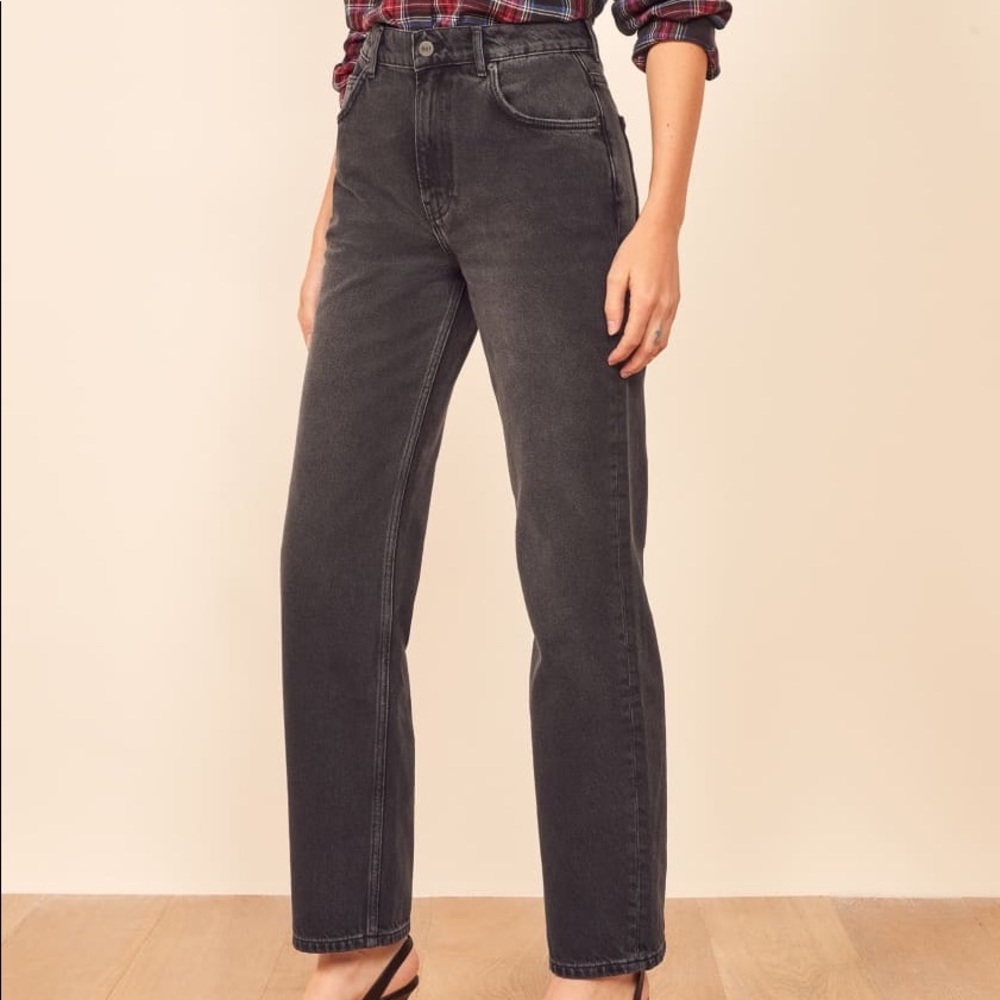 The Reformation Vintage High Straight Jean